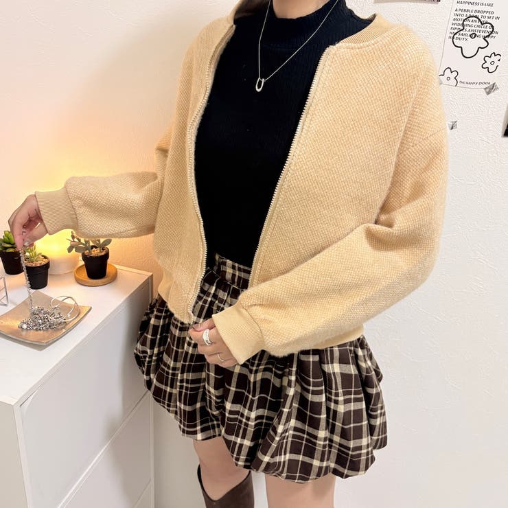 ベージュ | ショートコート | Alvia