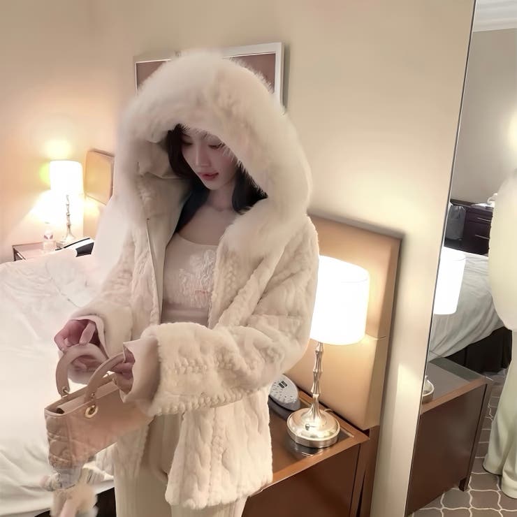 フードファーブルゾン | Alvia | 詳細画像9 