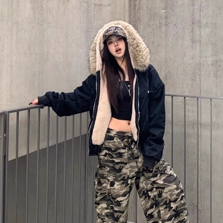 裏ファー付きブルゾン | Alvia | 詳細画像19 