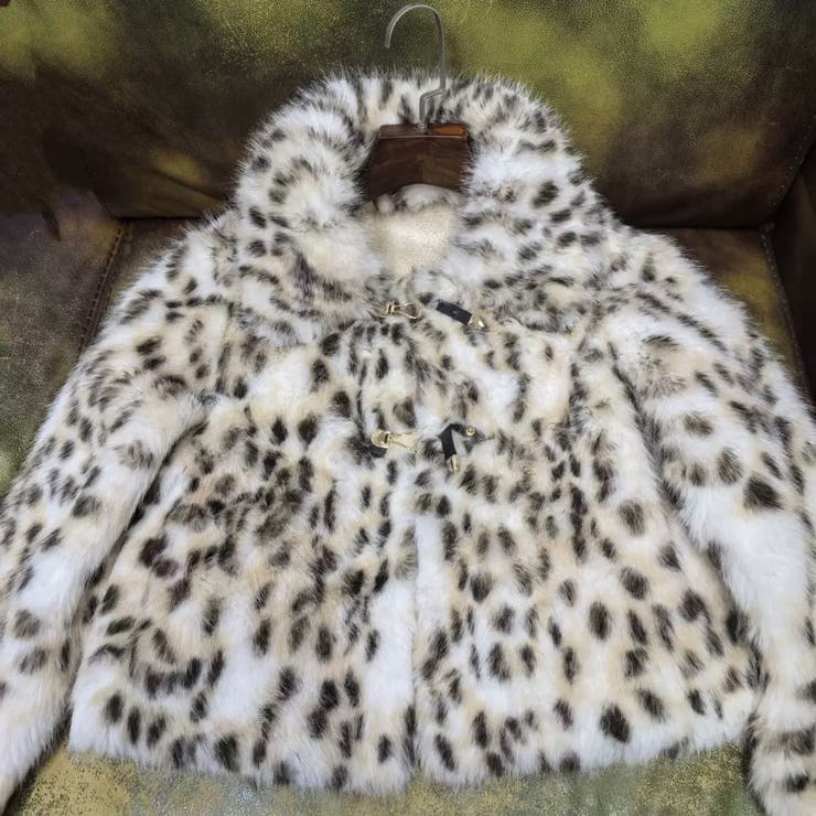 ヒョウ柄ファーコート | Alvia | 詳細画像6 