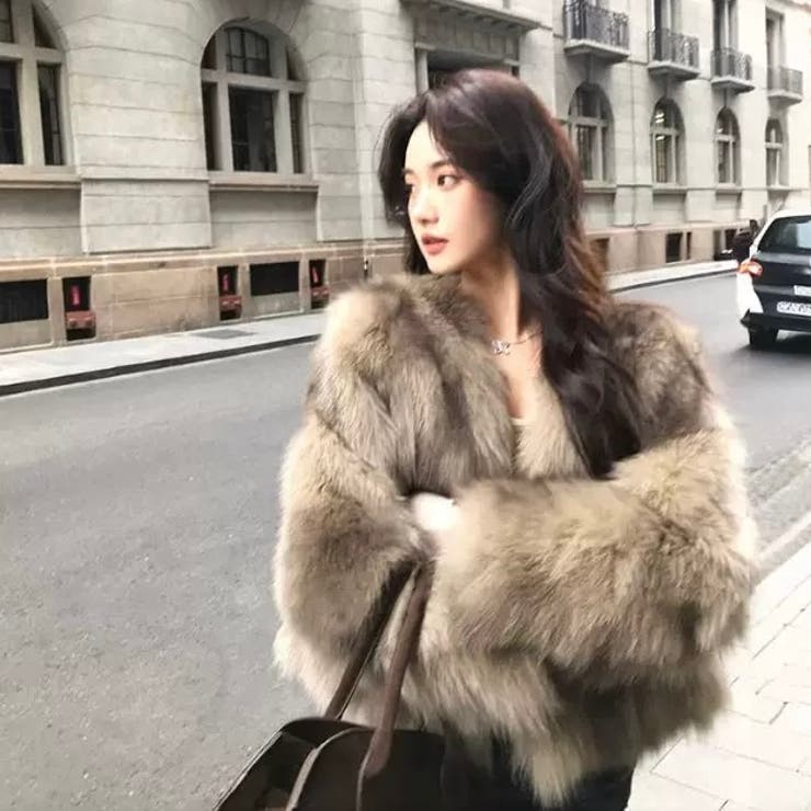 フェイクファーショートジャケット | Alvia | 詳細画像11 