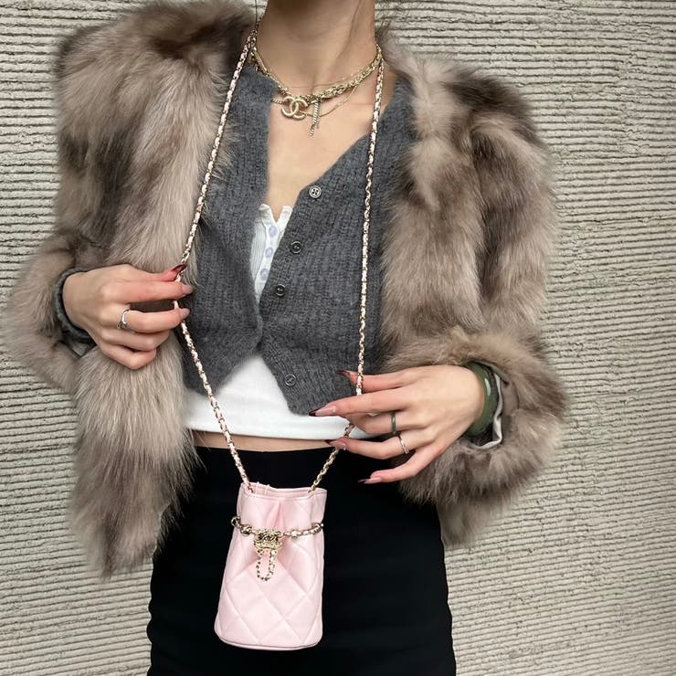 フェイクファーショートジャケット | Alvia | 詳細画像13 