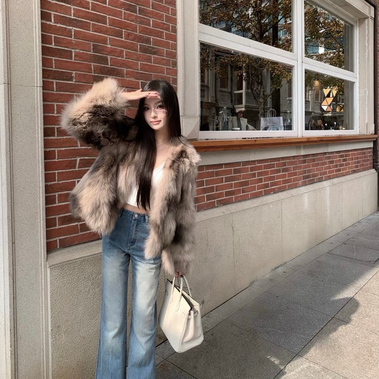 フェイクファーショートジャケット | Alvia | 詳細画像19 