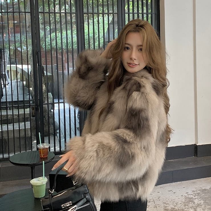 フェイクファーショートジャケット | Alvia | 詳細画像7 