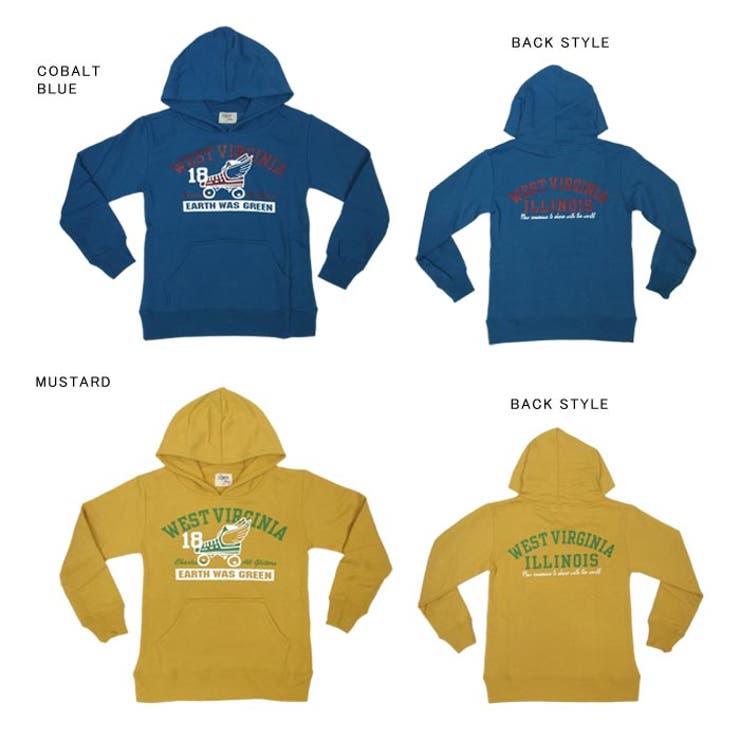 プリント パーカー裏起毛 ローラースケート | CHEER | 詳細画像2 