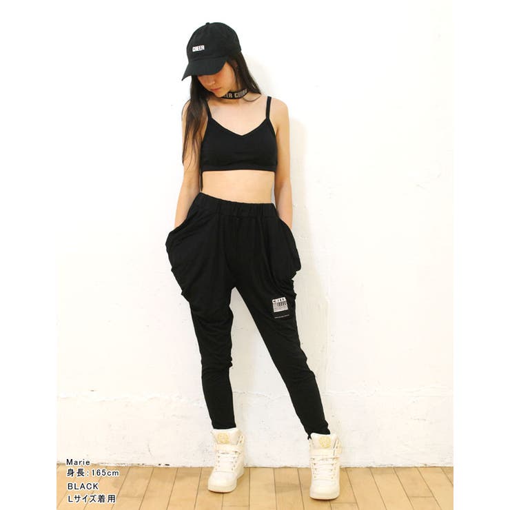 cheer 札幌 tokubetsu 【黒】 ブラトップ プチプラ バックロゴ[品番：CROW0000079]｜CHEER