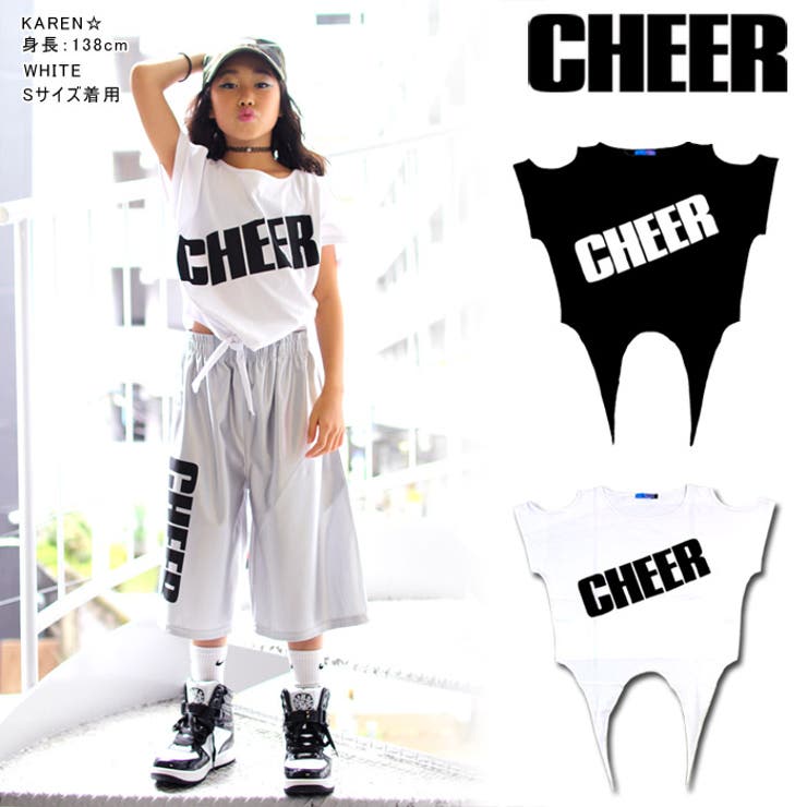 ショート丈 Tシャツ ロゴ | CHEER | 詳細画像1 
