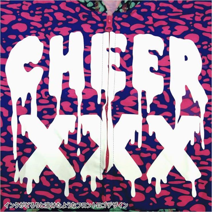 【CHEER】[チアー]サイケデリックアニマルパーカー