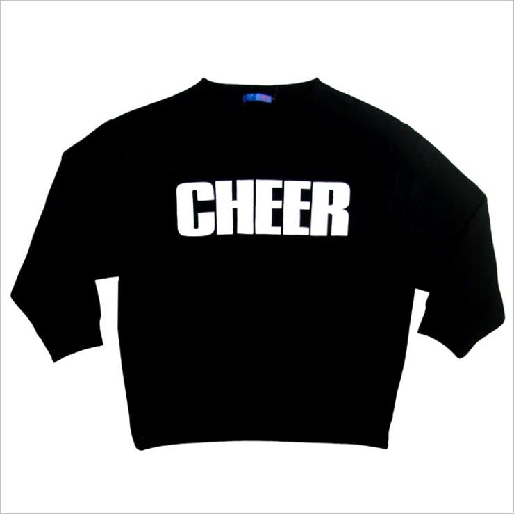 トレーナービッグシルエット【CHEER】[チアー]ネオンカラースウェットBIGトレーナー【ダンス衣装ヒップホップビッグサイズチアレディースキッズジュニアロゴフィットネスヨガジャズ原宿韓国ファッション子供服おしゃれかわいい】