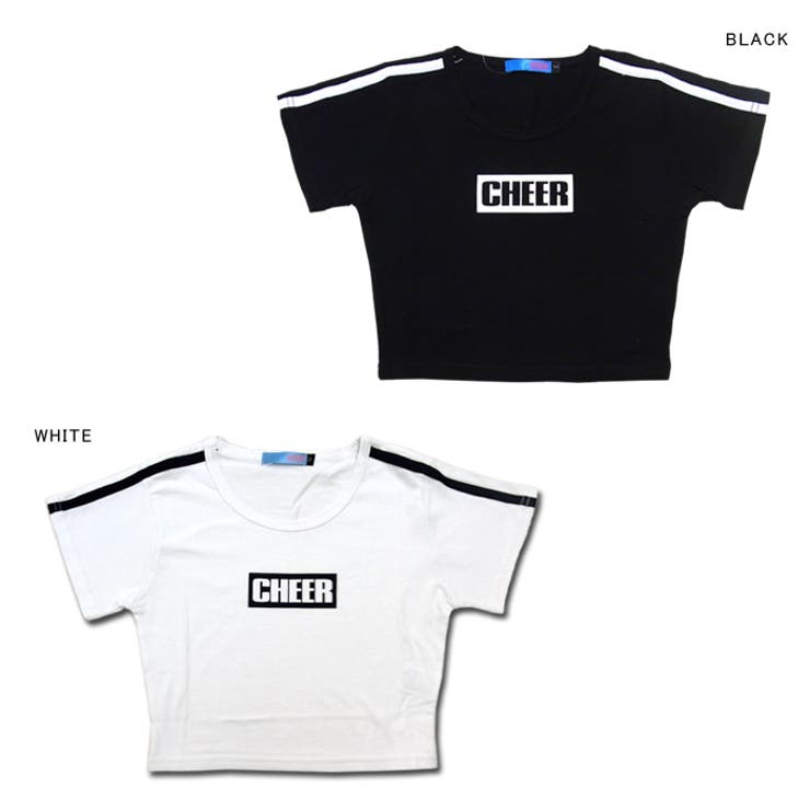 ショート丈 Tシャツ ショルダー[品番：CROW0000042]｜CHEER