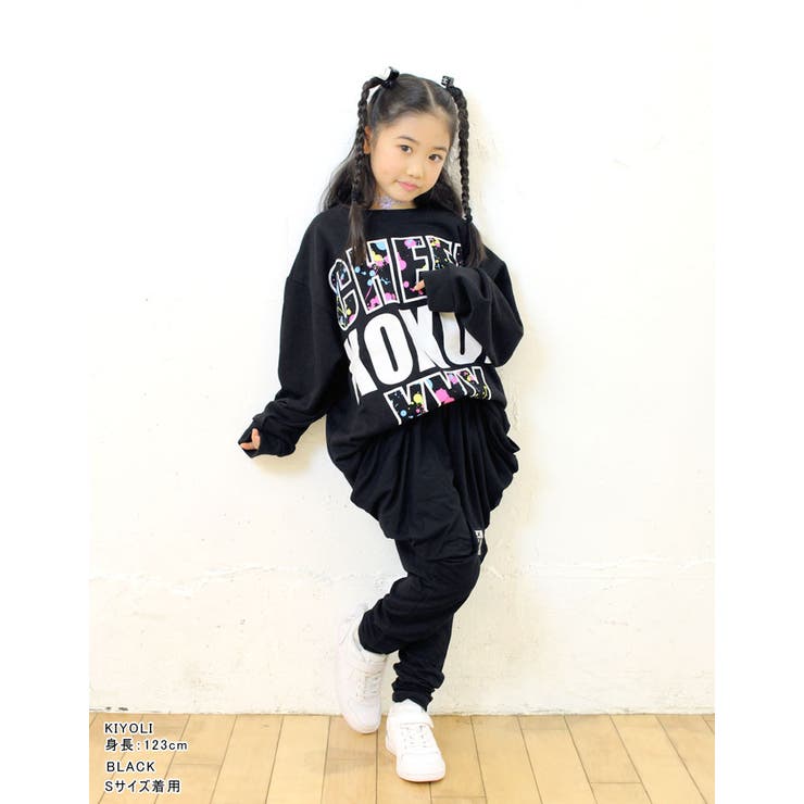 【CHEER】[チアー]ペイントロゴBIGトレーナー【ダンスヒップホップキッズレディースアスレジャーかわいいスウェットロゴcheerチアー】【】