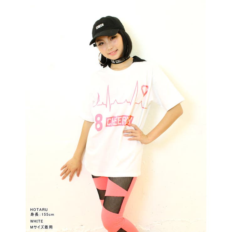 tシャツ 大きめ ハートビート | CHEER【WOMEN】 | 詳細画像3 