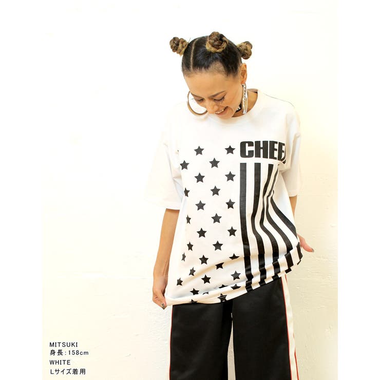 tシャツ 大きめ スター | CHEER【WOMEN】 | 詳細画像3 