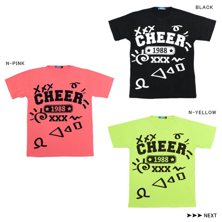 tシャツ ＣＨＥＥＲ レディース 楽天市場】チアー CHEER Tシャツ ショート丈 ナンバリング