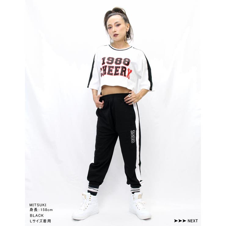 【レア】チア部スウェット＆Tシャツ ショート Tシャツ スウェット[品番：CROW0000411]｜CHEER
