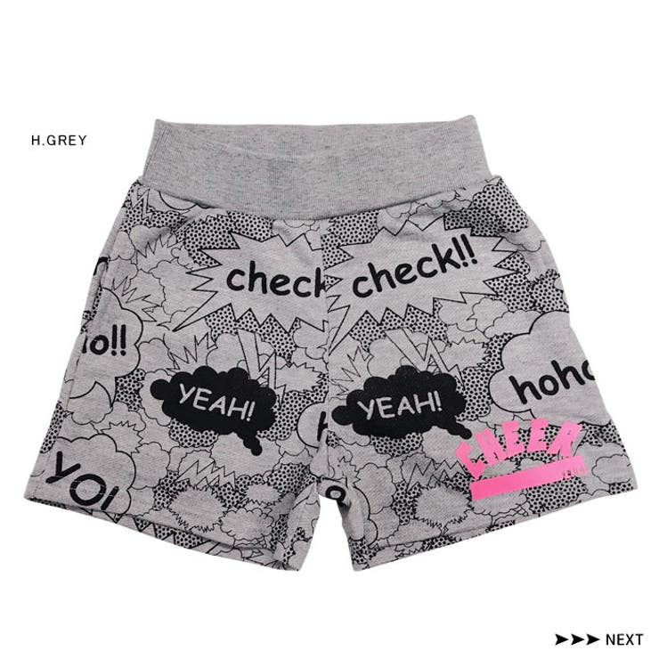 ちあぱんスウェット【CHEER】[チアー]サイドロゴプリントスウェットショートパンツ【チアキッズダンス衣装ヒップホップダンスふくやレッスン着ジャズショーパン短パンおしゃれかわいいレディースジュニア韓国子供服】