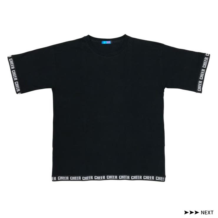 Tシャツ大きめ【CHEER】[チアー]ジャガードゴムシンプル超BIGTEE【ダンス衣装ヒップホップビッグサイズゆったりチアダンスふくやレッスン着ロゴレディースキッズジュニア韓国子供服おしゃれかわいい】【ビッグT】