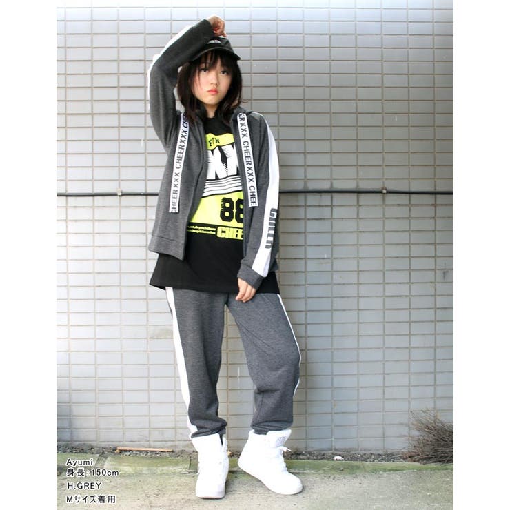 スウェット パンツ サイド[品番：CROW0000319]｜CHEER（チアー）の