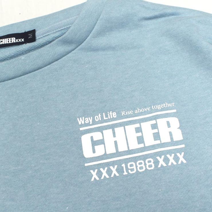 エントリーでP2倍トレーナー大きめ【CHEER】[チアー]バックプリントスウェットビッグトレーナー裏毛【ダンス衣装ヒップホップビッグサイズBIGチアレディースキッズジュニアヨガジャズ原宿韓国ファッション子供服おしゃれかわいい】