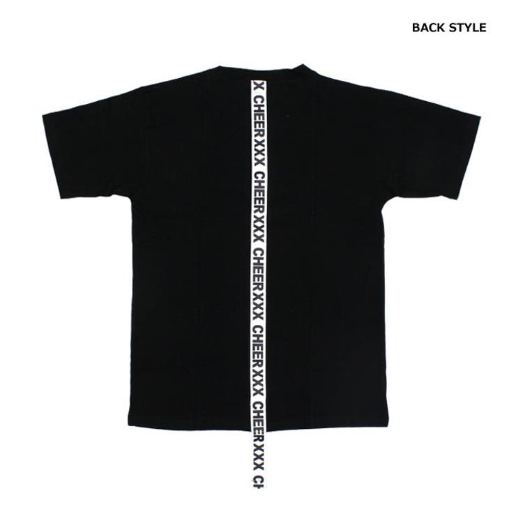 Tシャツ大きめ【CHEER】[チアー]発泡プリントメッセージBIGTEE【ダンス衣装ヒップホップしっぽネオンカラービッグシルエットゆったりチアレッスン着レディースキッズジュニア韓国子供服おしゃれかわいい】【ビッグT】