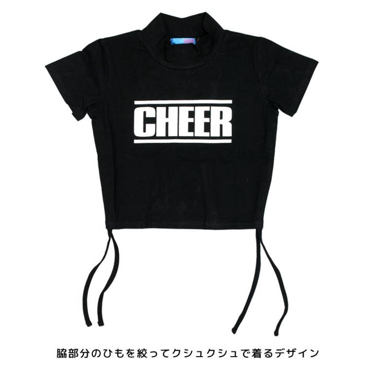 ショート丈 Tシャツ サイド[品番：CROW0000264]｜CHEER（チアー