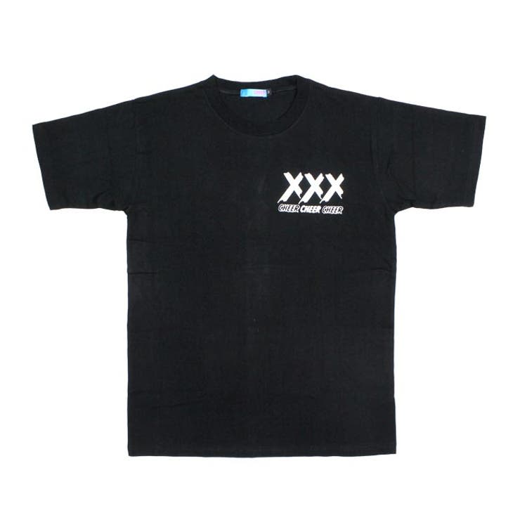 Tシャツ大きめ【CHEER】[チアー]XXXロゴバックプリントBIGTEE【ダンス衣装ヒップホップビッグシルエットゆったりチアレッスン着レディースキッズジュニア韓国子供服おしゃれかわいい】【ビッグT】