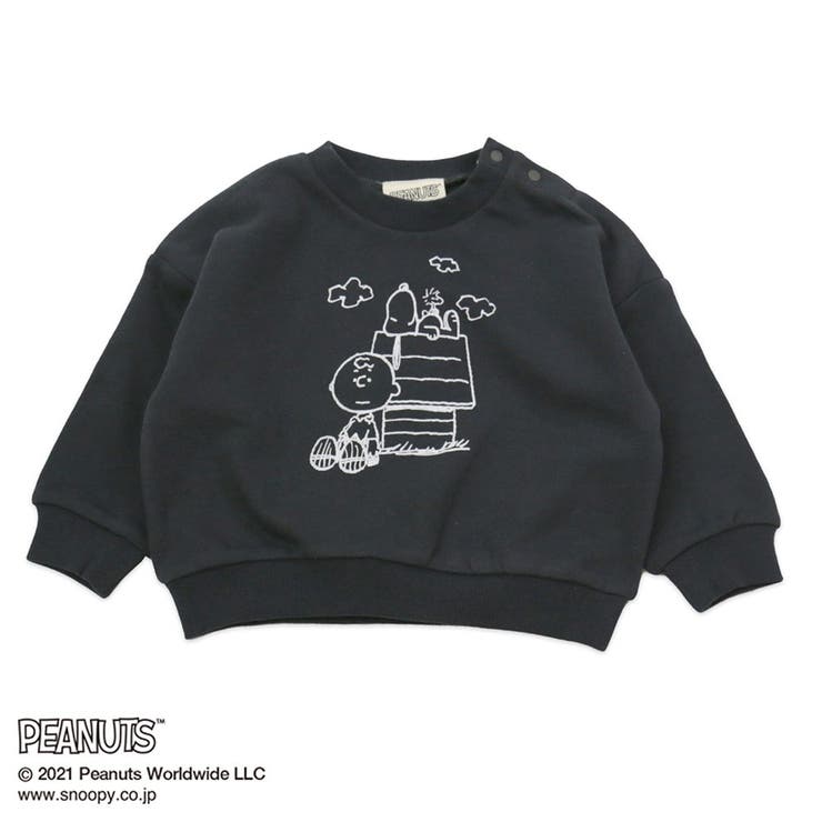 familiar スヌーピーコラボ長袖トレーナー