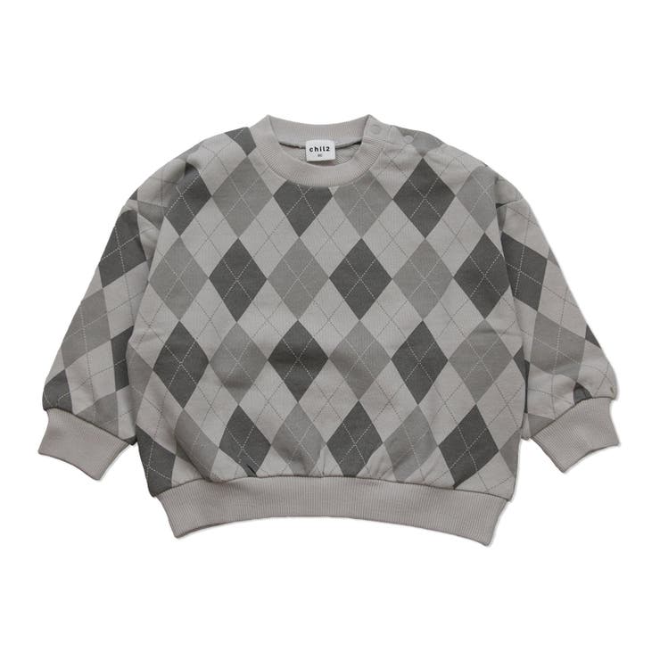 【​限​定​販​売​】 子供服 トレーナー 総柄[品番：HU000003543]｜chil2（チルツー トップス