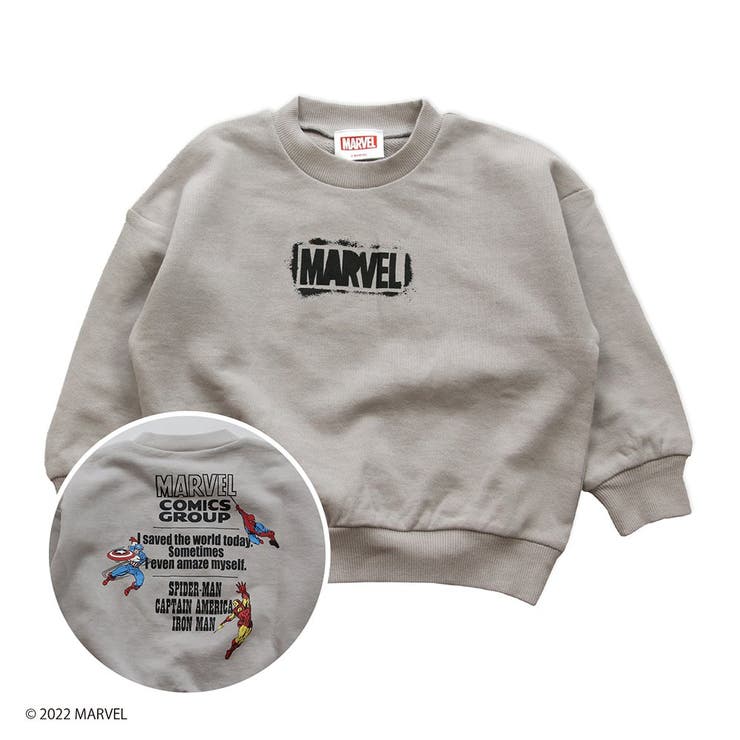 Bokanii MARVEL THOR グレー オーバーサイズ トレーナー Bokanii MARVEL THOR グレー オーバーサイズ トレーナー