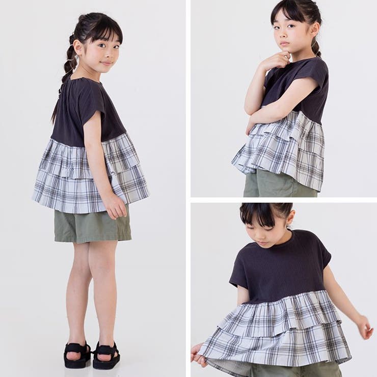 切替フレンチTシャツ