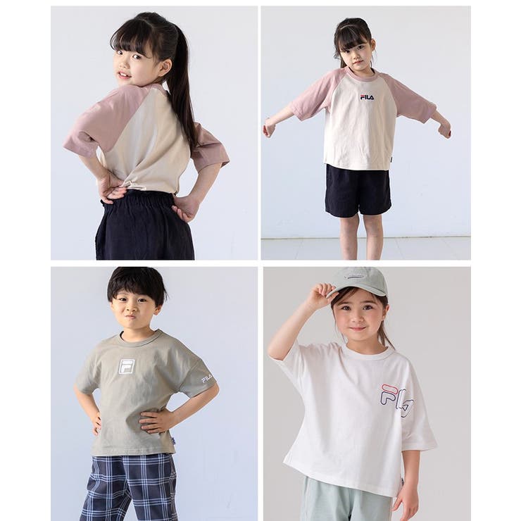 フィラ 半袖Tシャツ 子供服[品番：HU000003441]｜chil2（チルツー）のキッズファッション通販｜SHOPLIST（ショップリスト）