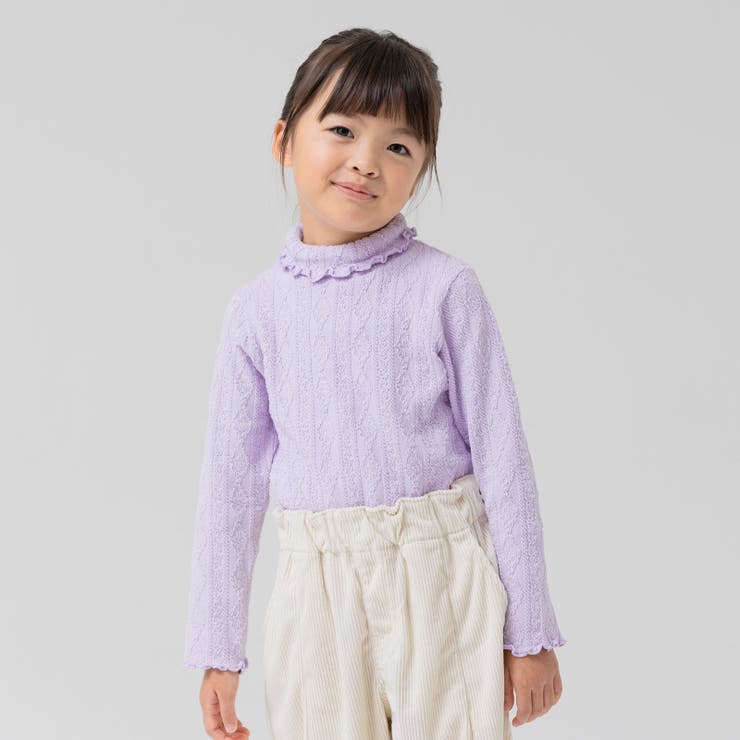 ラベンダー | キッズ 長袖 Tシャツ | chil2