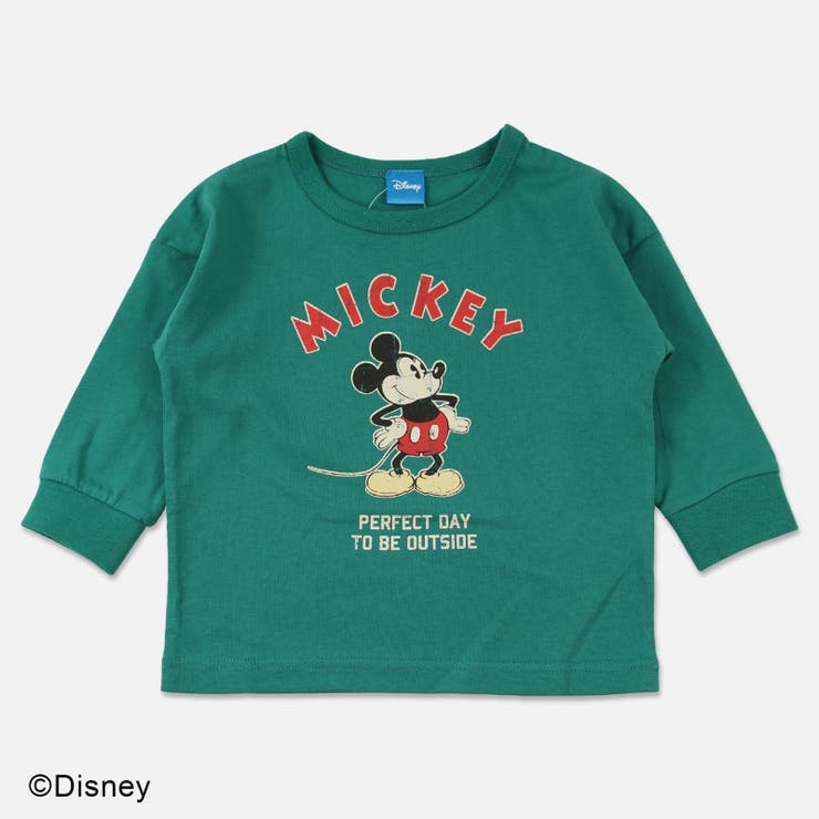 ミッキーマウス 長袖 Tシャツ[品番：HU000003712]｜chil2