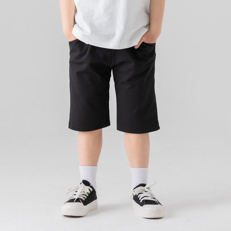ブラック | 子供服 ハーフパンツ キッズ | chil2
