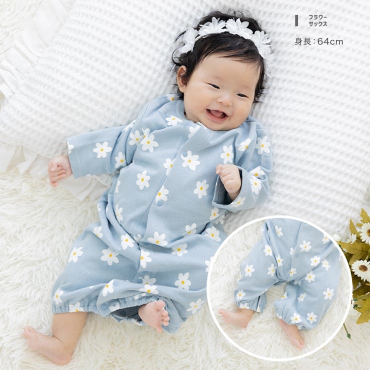 長袖 ツーウェイ ロンパース[品番：HU000003958]｜chil2（チルツー）の