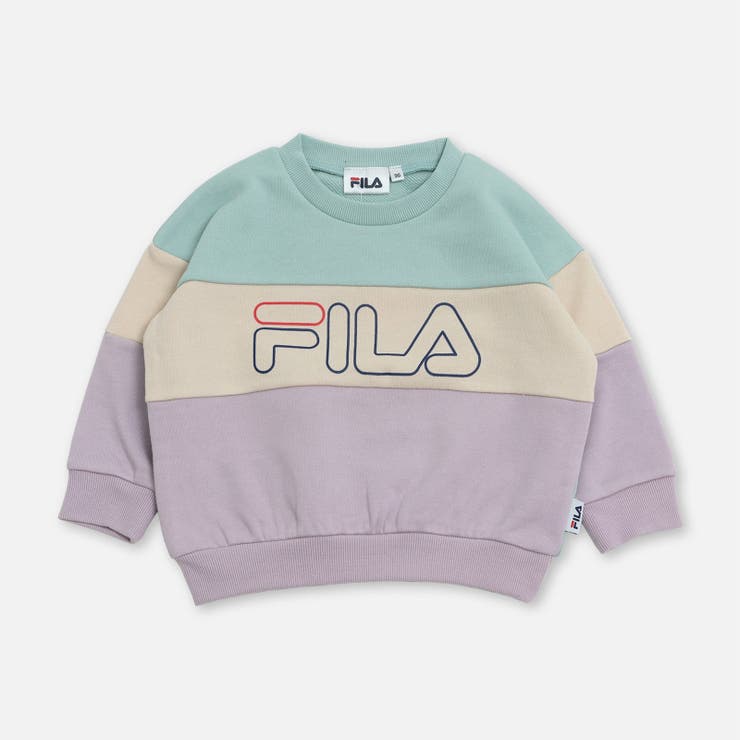 D切替/ミント | フィラ トレーナー 子供服 | chil2