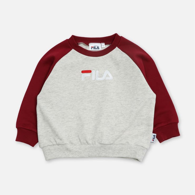 Iラグラン/ワインレッド | フィラ トレーナー 子供服 | chil2