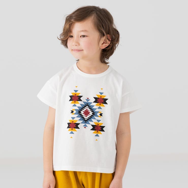 Rオルテガ/ホワイト | キッズ 半袖 Tシャツ | chil2