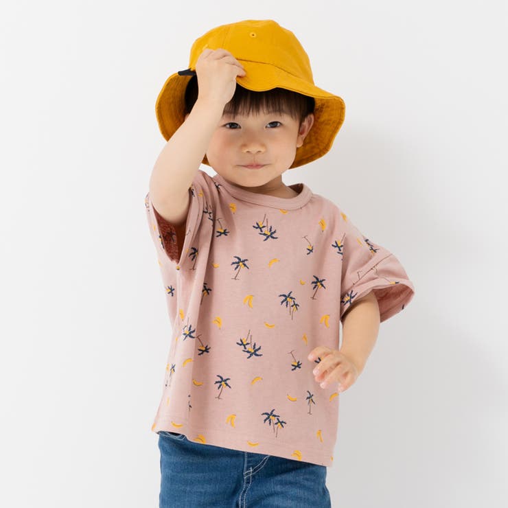 D南国/スモークピンク | キッズ 半袖 Tシャツ | chil2