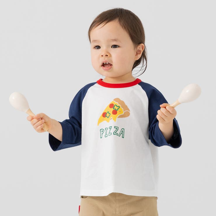 Hピザ×ネイビー