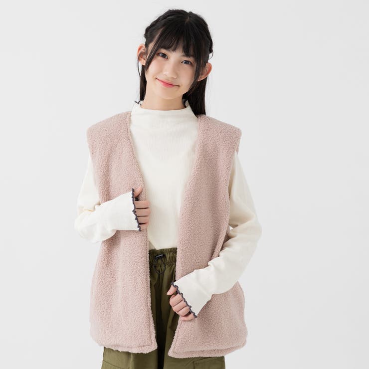 ピンク | ベスト ボア シープボア | chil2