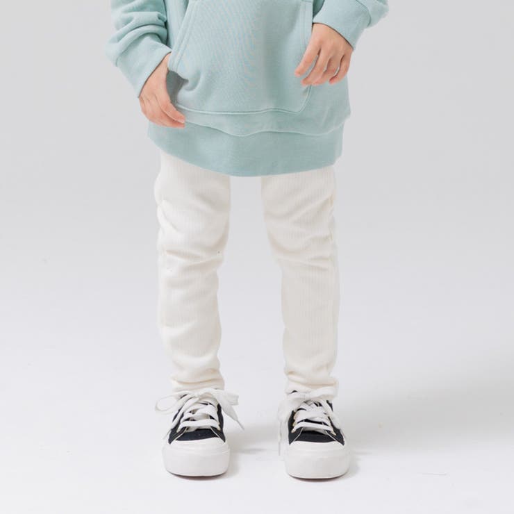 クリーム | キッズ レギンス パンツ | chil2