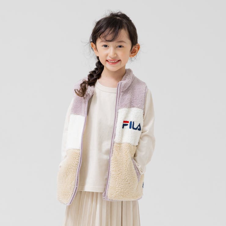 ピンク | キッズ フィラ ベスト | chil2
