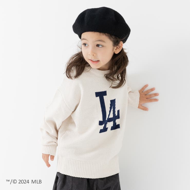 クリーム | MLB キッズ セーター | chil2