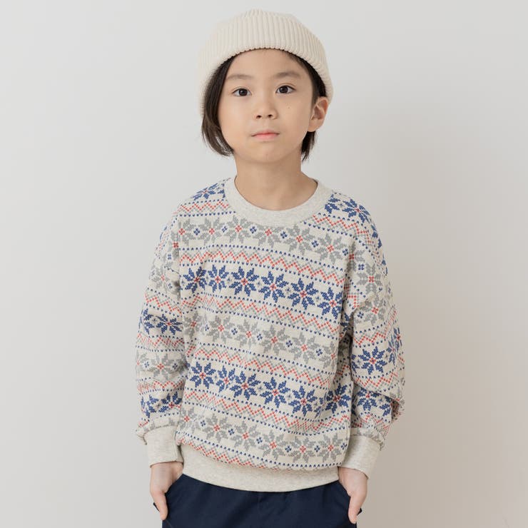 Fノルディック/ネイビー | トレーナー キッズ 子供服 | chil2