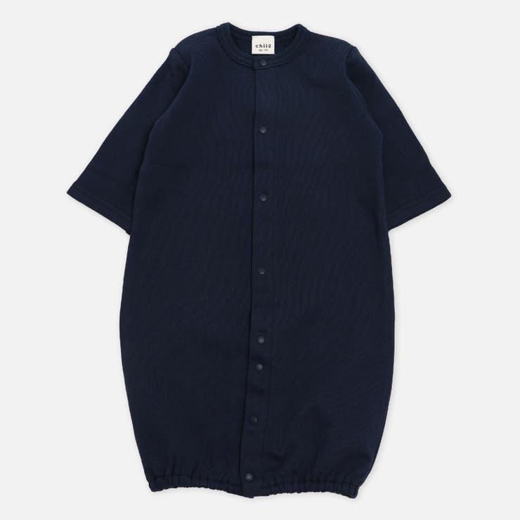 ネイビー | ツーウェイオール 綿100％ ロンパース | chil2