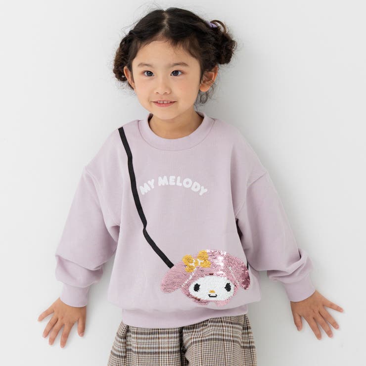 Bスパンコール/マイメロディ | サンリオ キャラクター トレーナー | chil2