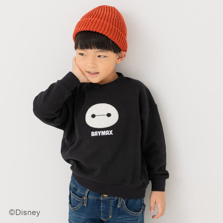 ブラック | ディズニー ベイマックス トレーナー | chil2