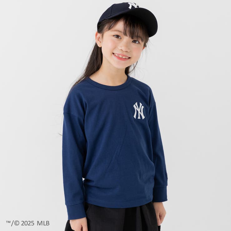 ネイビー | MLB 長袖 Tシャツ | chil2