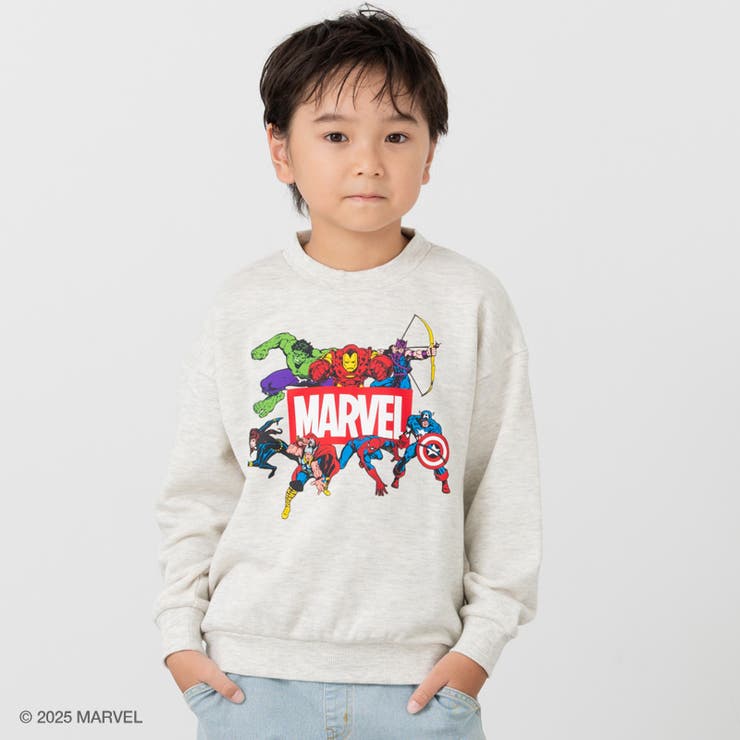 Eアベンジャーズ/オートミール | マーベル トレーナー キッズ | chil2